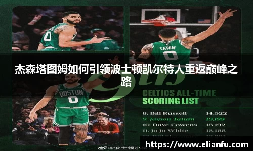 杰森塔图姆如何引领波士顿凯尔特人重返巅峰之路